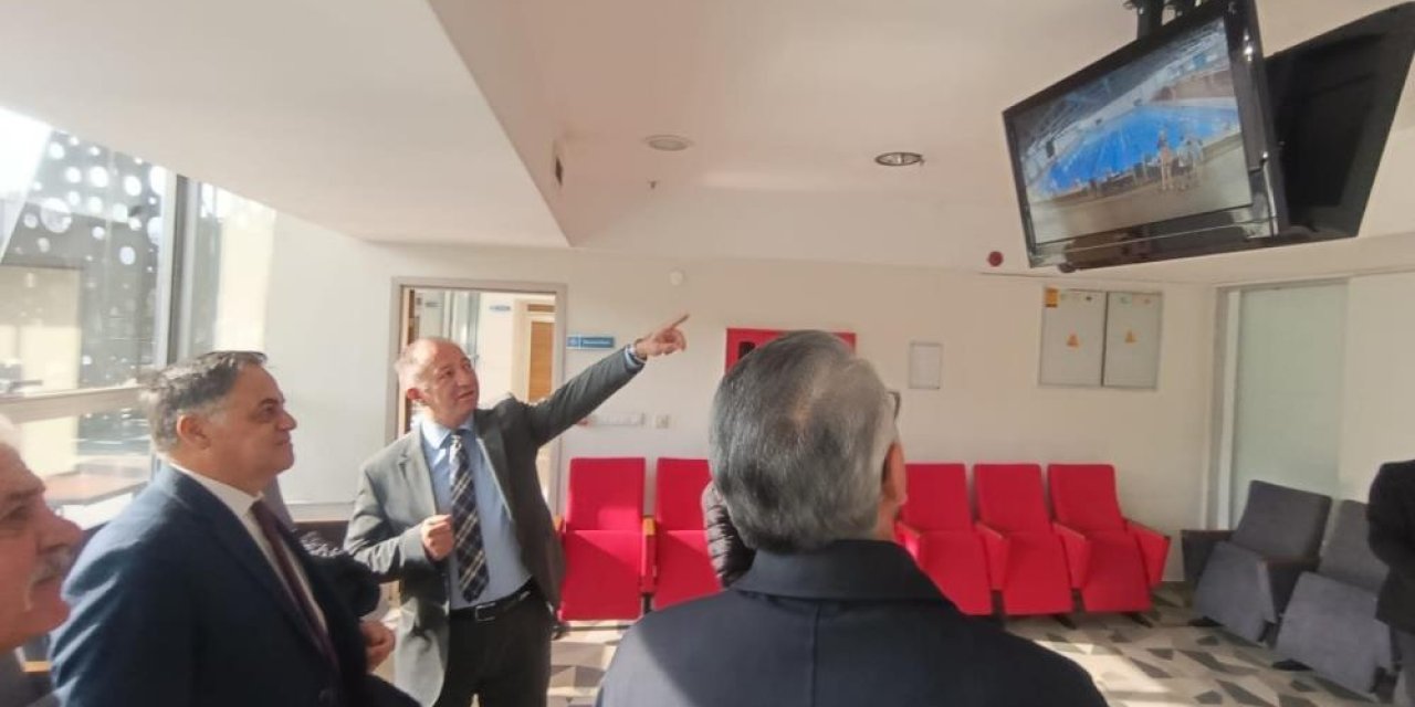 Çakmur kurmaylarına tesisleri gezdi