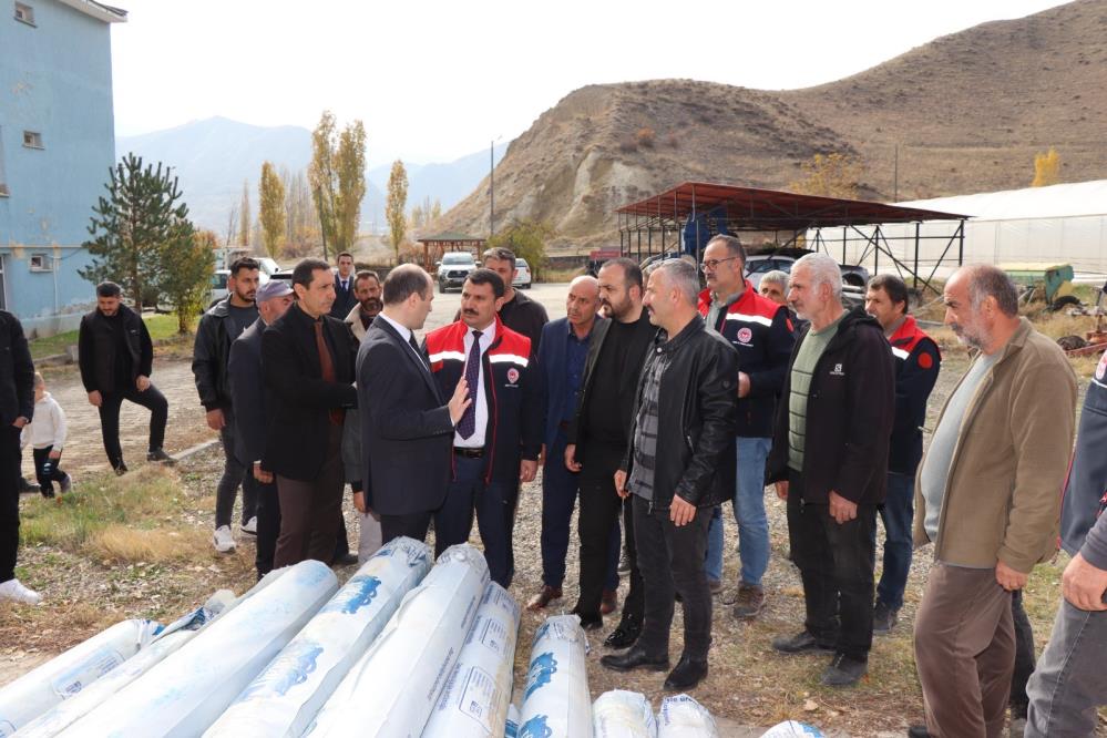 Erzurum'da seralar hibe desteğiyle yenilendi
