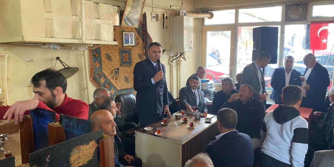 Pasinler MHP'den "Hayırlı Günler Komşum" ziyareti