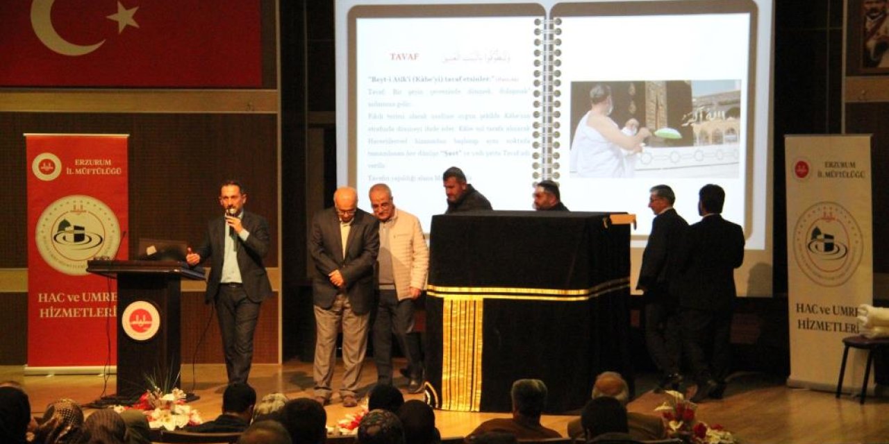 Erzurum'da umre provası