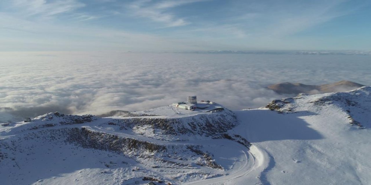 Türkiye’nin en soğuk yeri -6.6 Erzurum Palandöken oldu