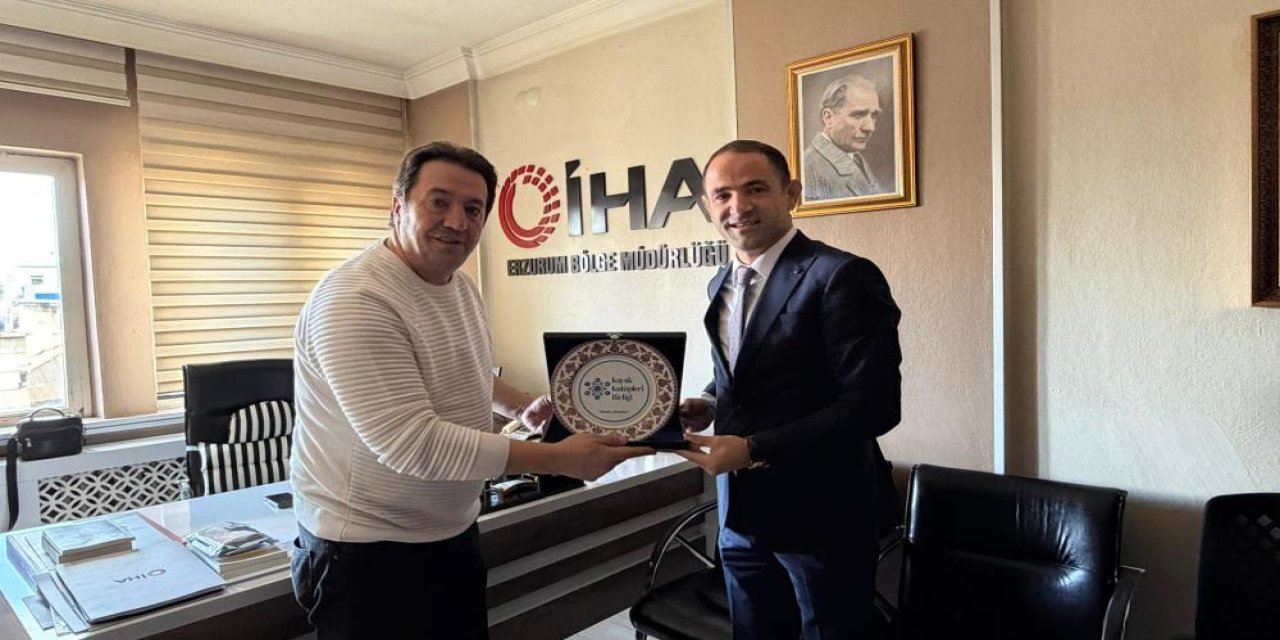 Kayak kulüpleri Birliği’nden İHA’ya ziyaret