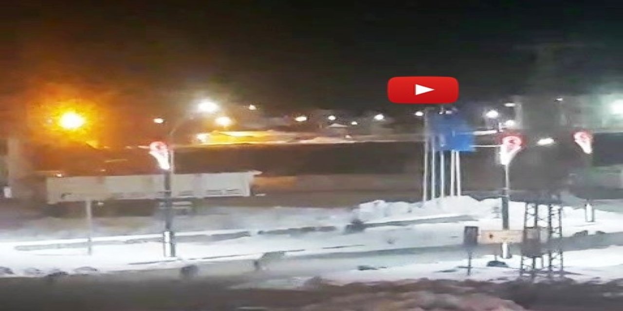 Karayazı'da akşam saatlerinde kurt alarmı