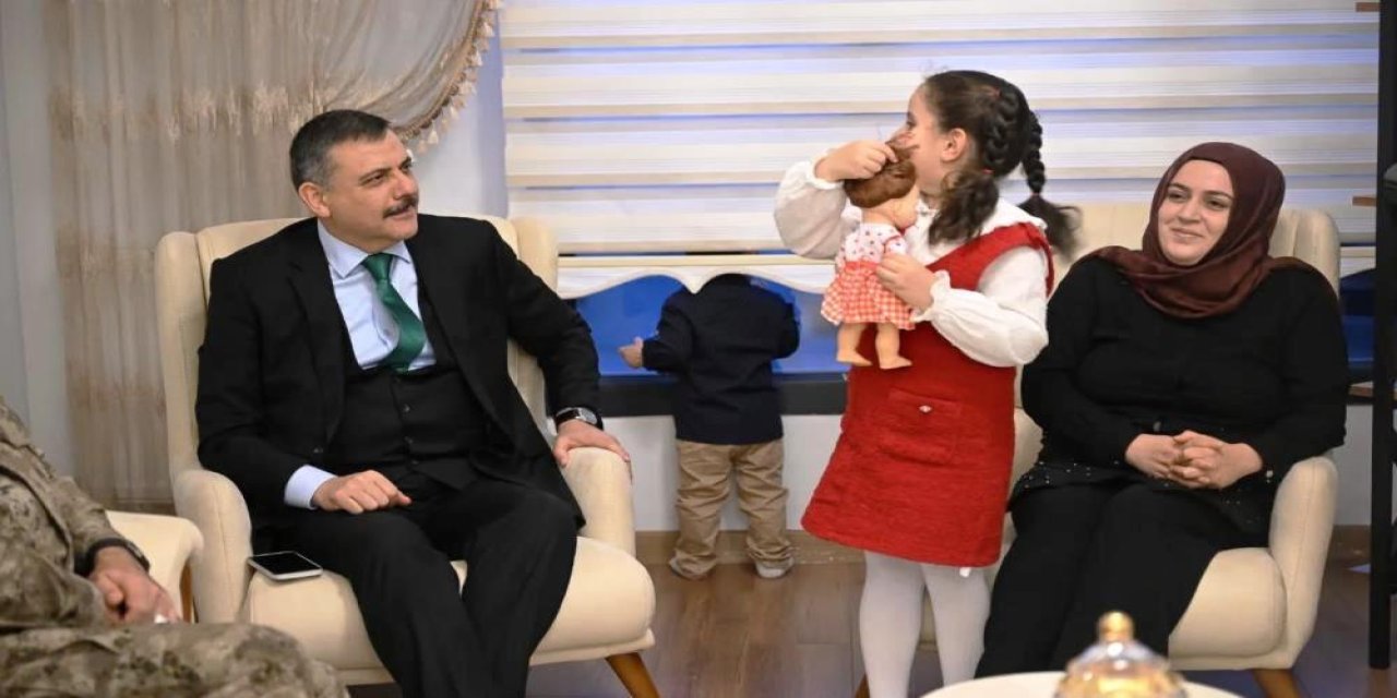 Şehidin ailesine vefa ziyareti