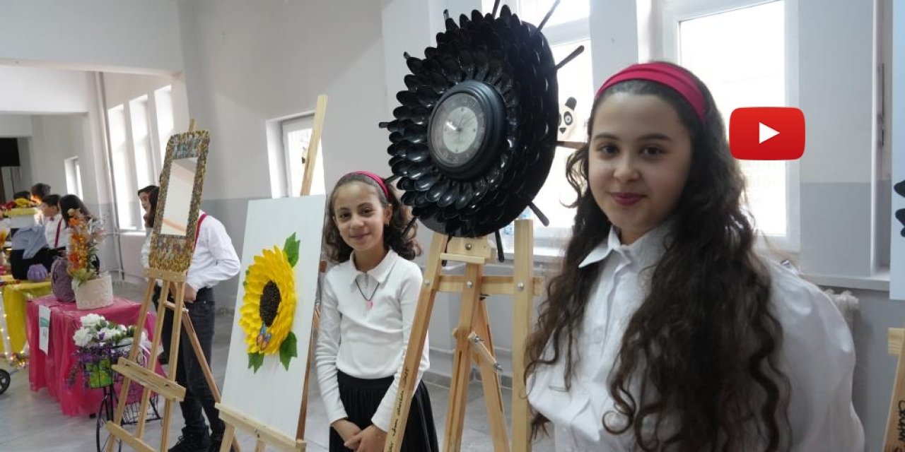 Geri dönüşümle farkındalık oluşturdular