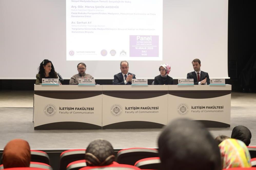 Medyada suç ve suçun temsili’ paneli