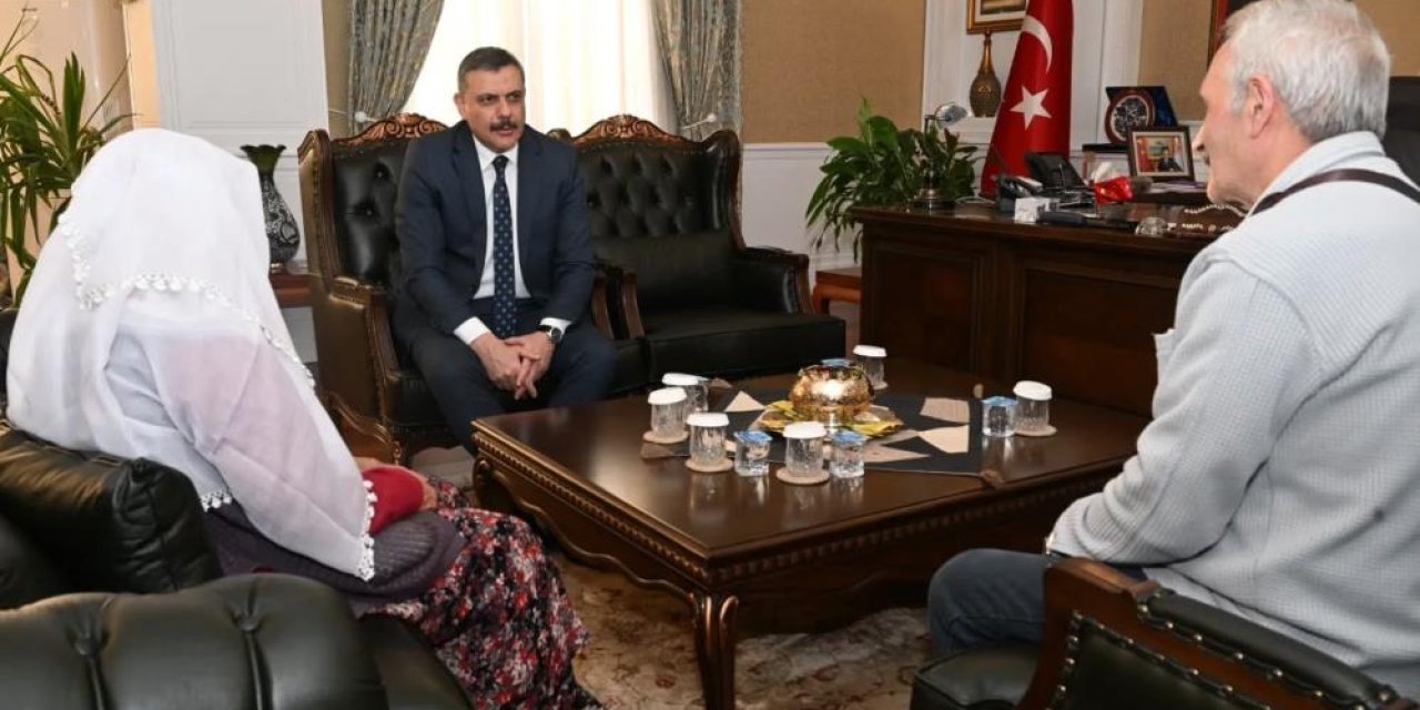 Umre ziyareti sonrası Vali Çiftçi’ye ziyaret