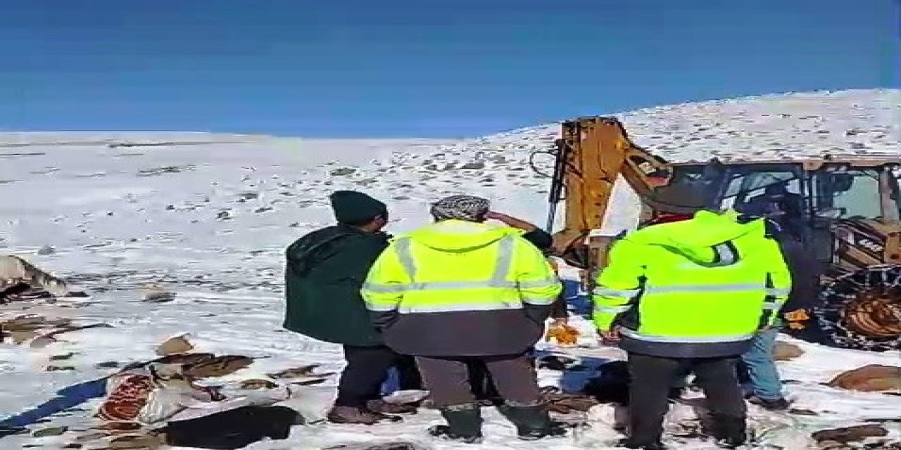 Tekman’da ESKİ ekiplerinin zorlu mesaisi