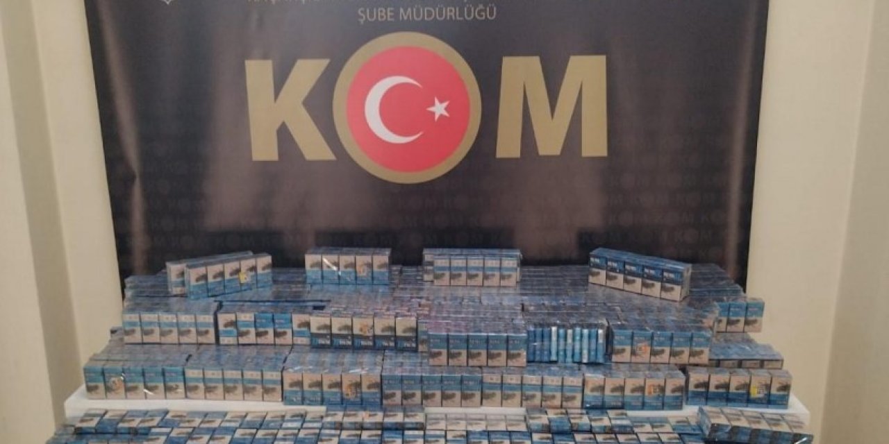 Erzurum’da Kaçak Sigara Operasyonu...Bir kişi tutuklandı