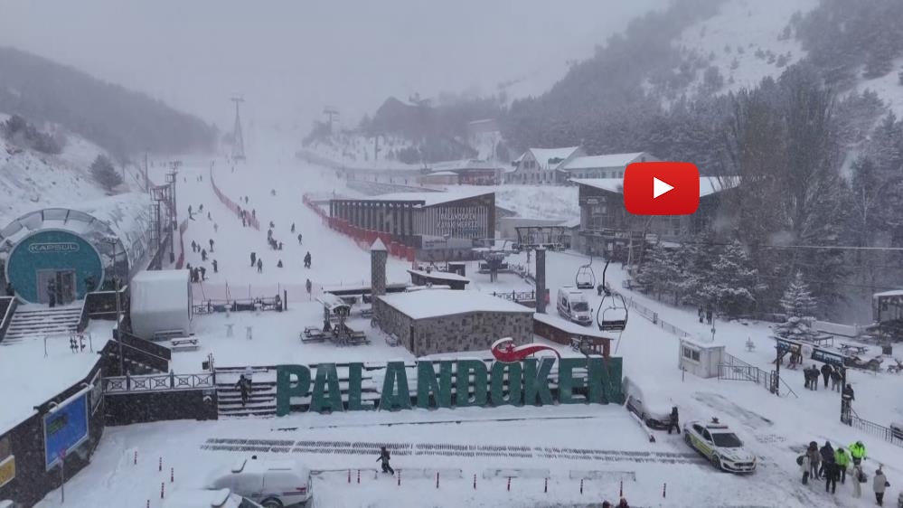 Palandöken'de görsel şölen