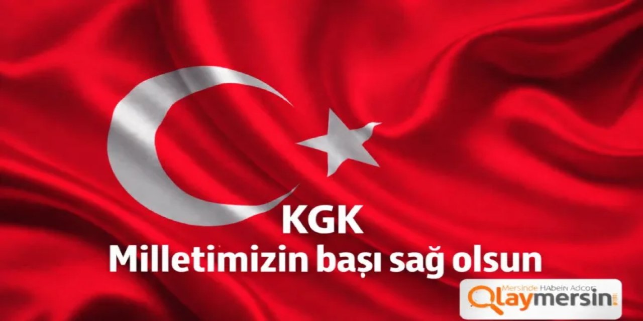 KGK’dan Taziye Mesajı