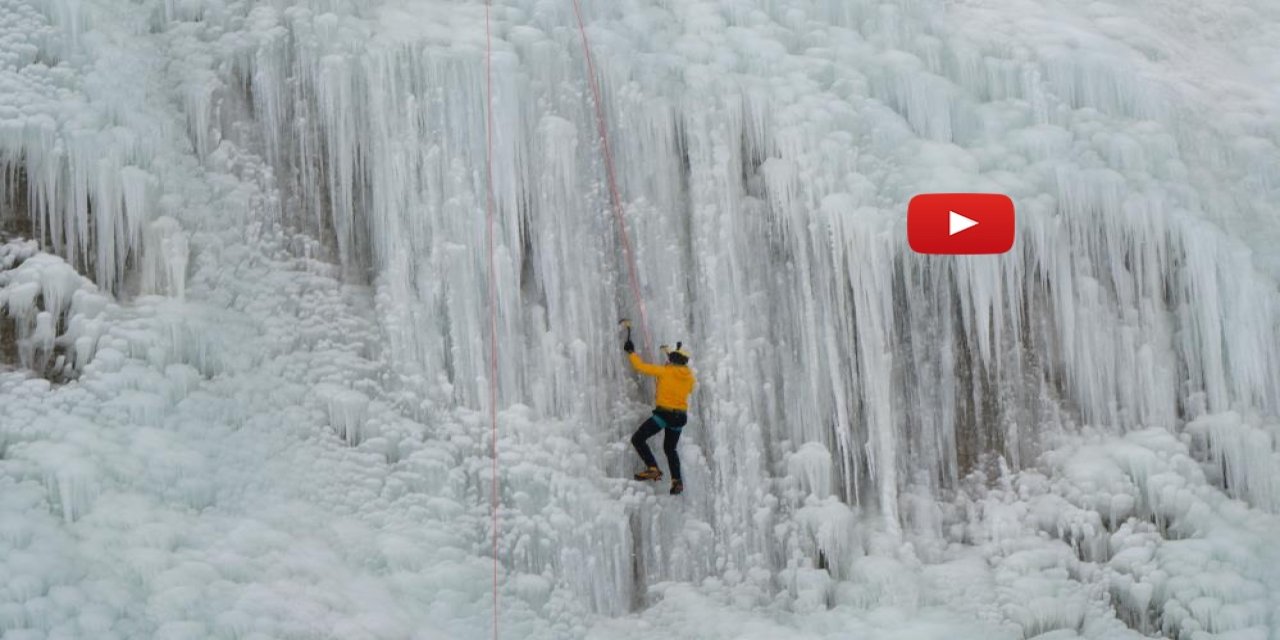 Palandöken'de nefese kesen bir aktivite
