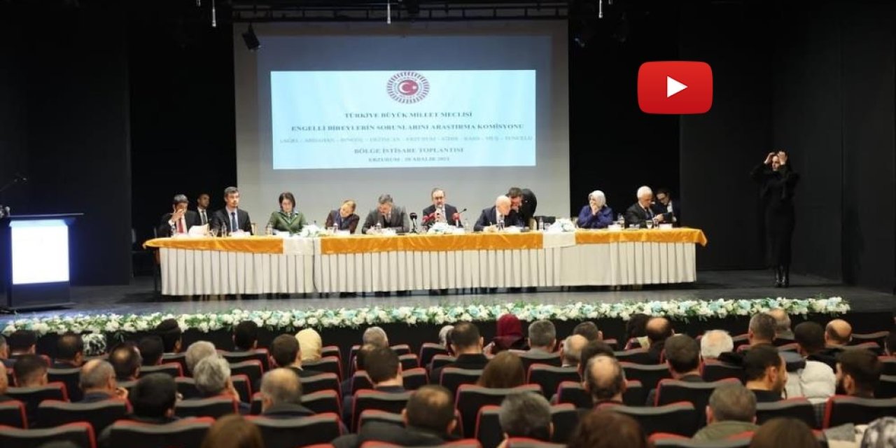 Engelli bireylerin sorunları Erzurum'da konuşuldu