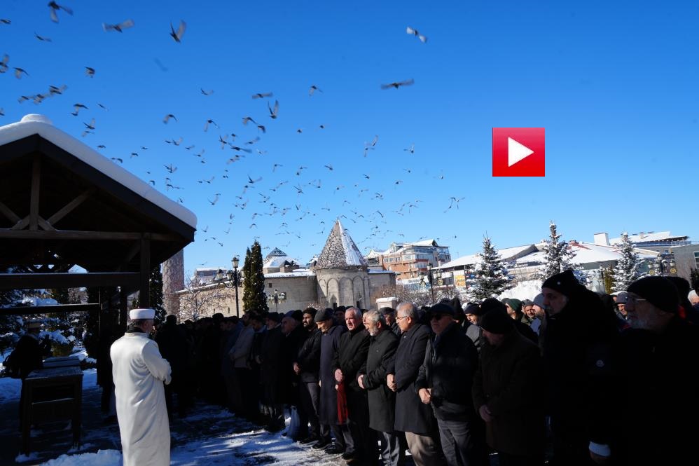 Erzurum'da şehitler için gıyabi cenaze namazı