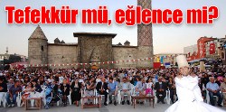 Erzurumlu Vatandaş Ramazanda Sazlı-Sözlü Eğlence İstemiyor!..