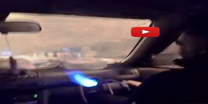 Araç içerisinde pürmüzle ısınmaya çalıştılar