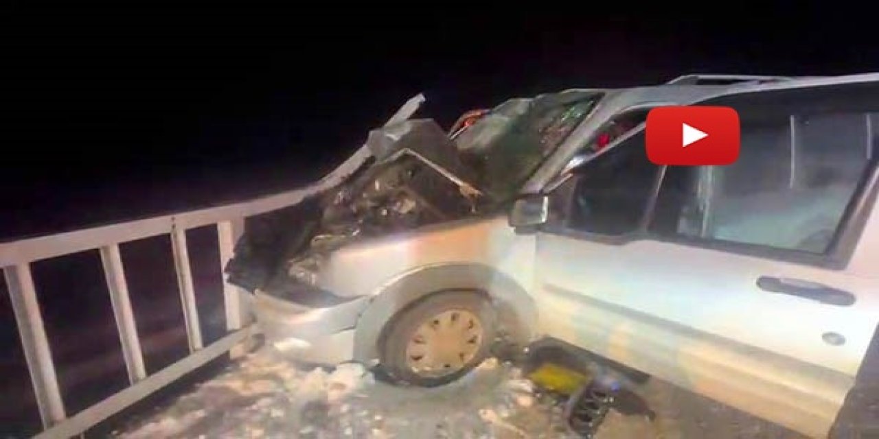 Erzurum’da trafik kazası: 3 yaralı