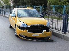 Erzurum'da Trafik Kazası Ucuz Atlatıldı