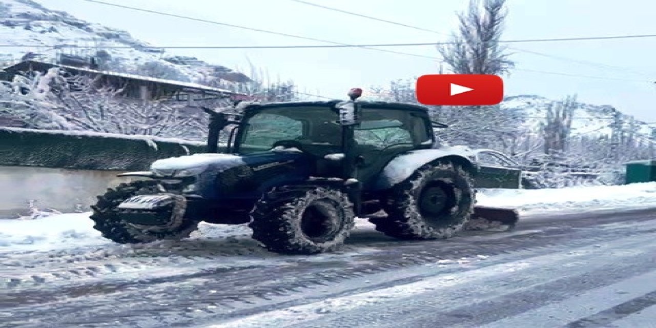 Kapanan yollarını kendi imkanları ile açtılar