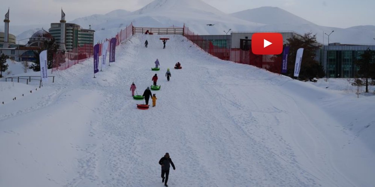 Kampüste kış keyfi başlıyor