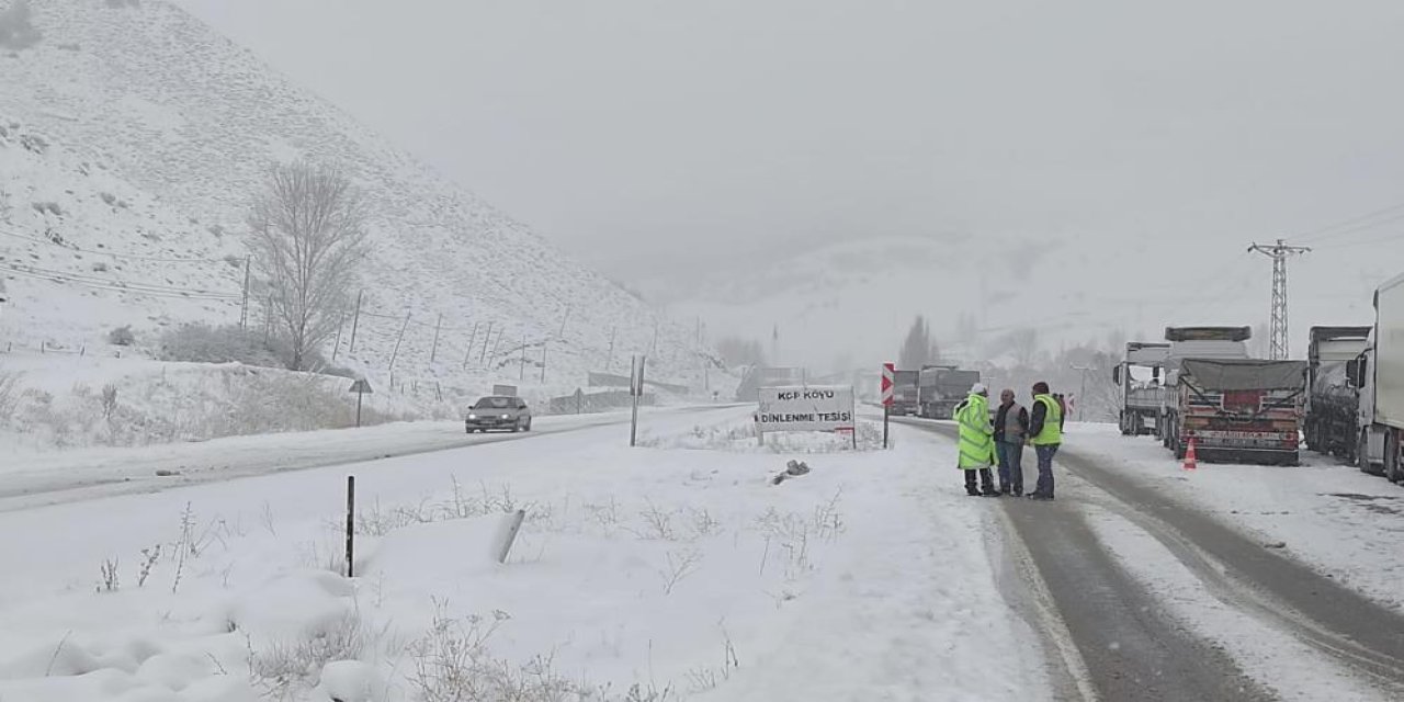 Kop Geçidi'nde çığ