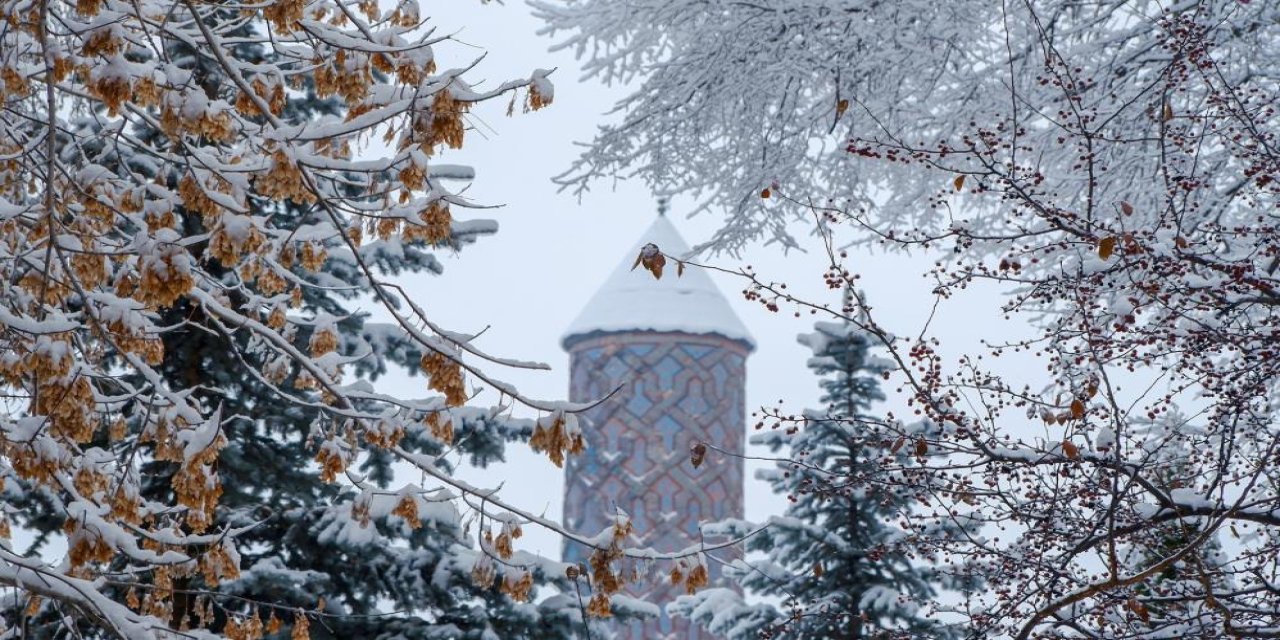 Erzurum’da buzlanma ve dona dikkat