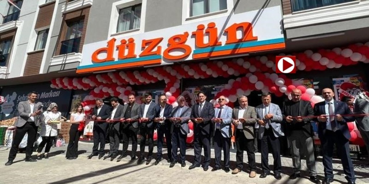 Düzgün Marketler Zinciri 25. Şubesini Açıyor