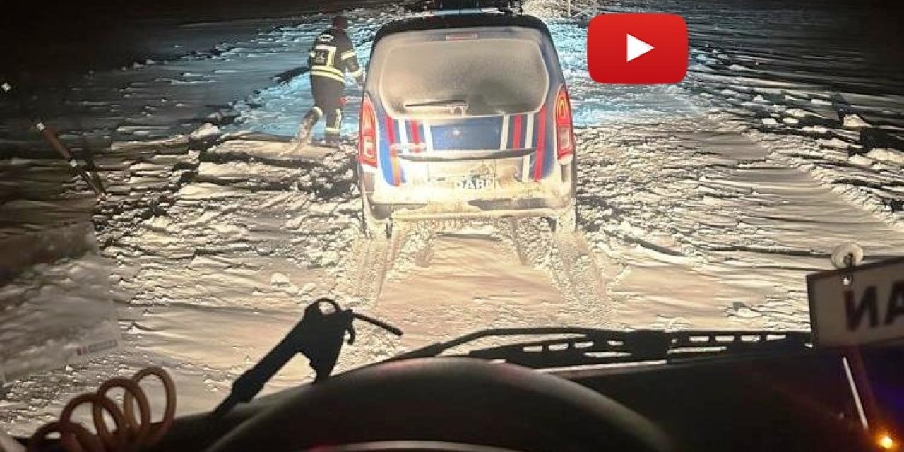 Ekipler bu kez itfaiye ekipleri için yol açtı