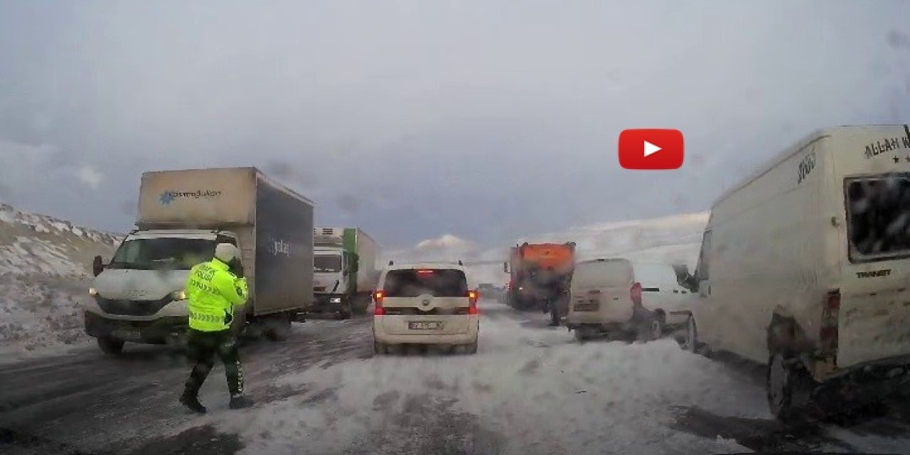 Erzurum’da etkili olan tipi çevre illerle olan ulaşımı aksatıyor