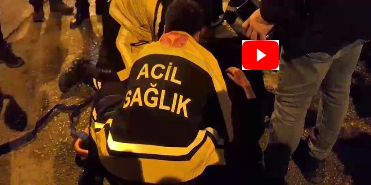 Yolda baygın bulunan kadın hastaneye kaldırıldı