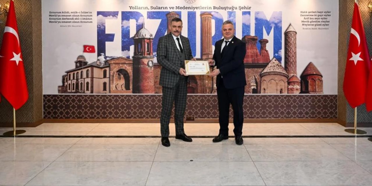 Çevre yatırımlarına yapılan desteğe başarı belgesi