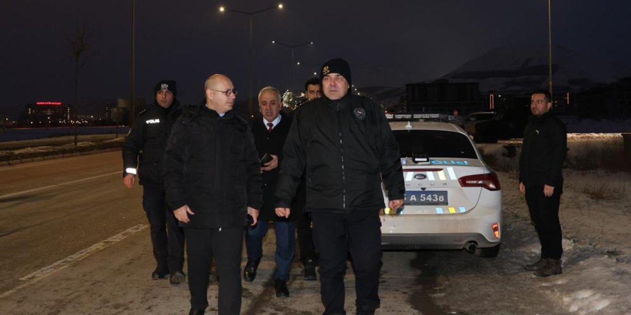 Erzurum polisinden şok uygulamalar
