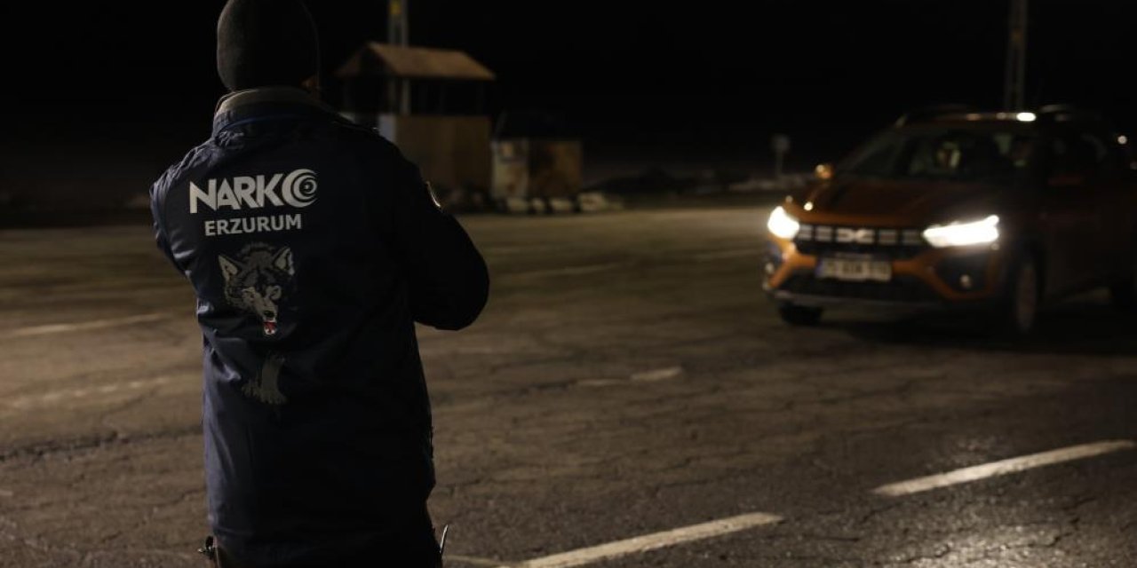 Erzurum’da bir ayda 48 milyon TL değerinde uyuşturucu ele geçirildi