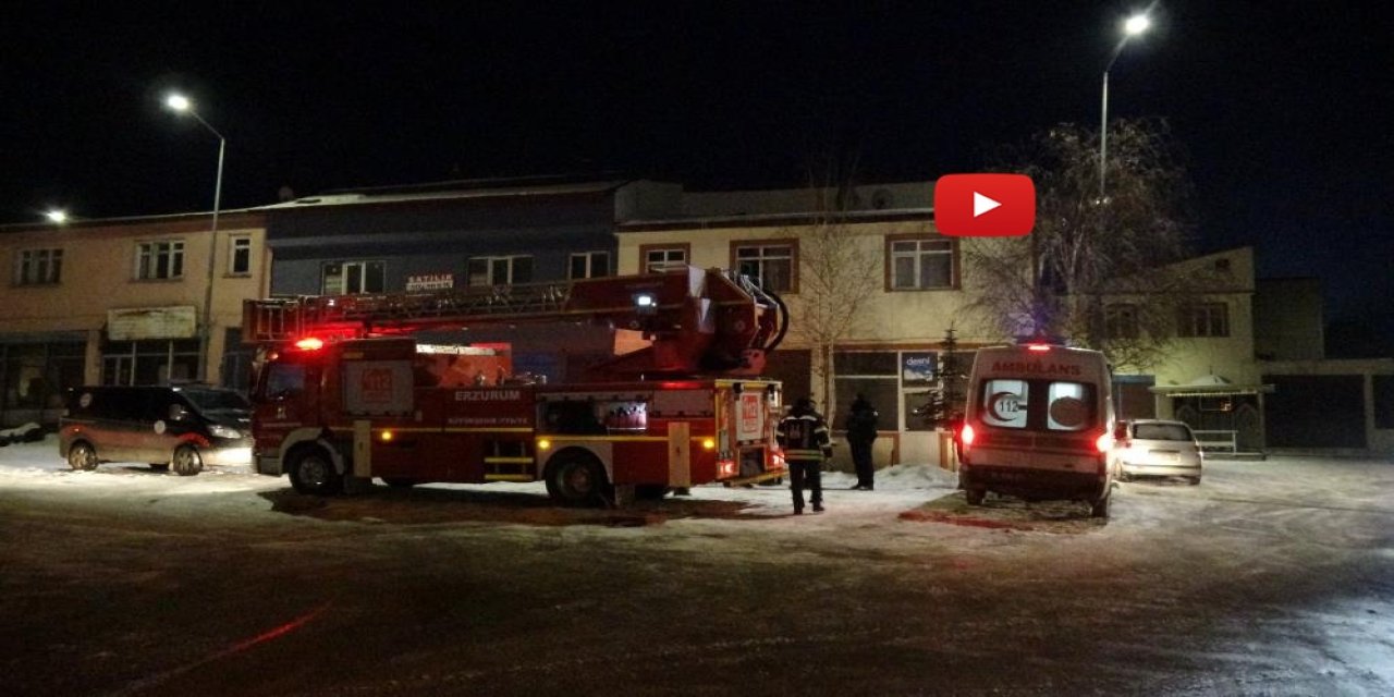 Evde zorla tutulduğunu iddia eden kadını polis ve itfaiye kurtardı