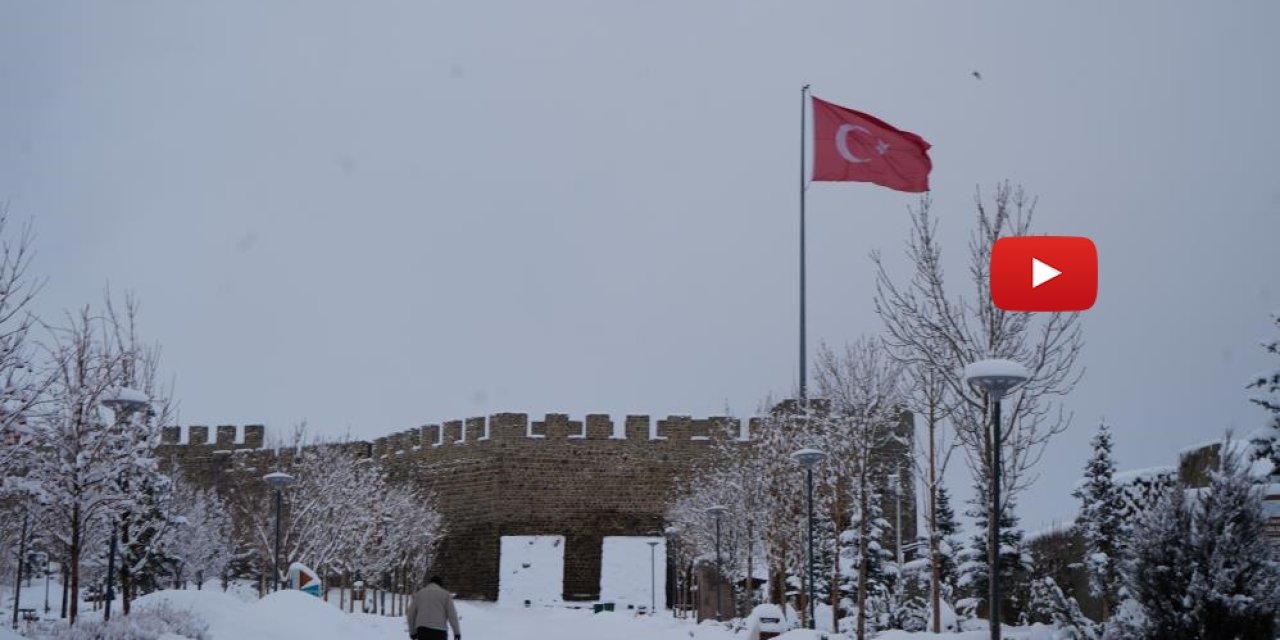 Erzurum yine beyaza büründü: 775 köy yolu ulaşıma kapandı