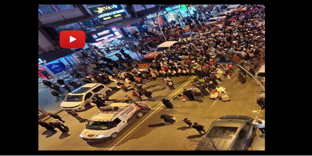 Erzurum’da Ramazan'a fener alaylı karşılama