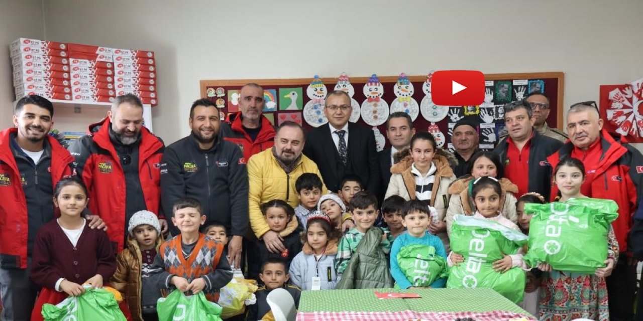 Erzurum'da miniklere umut eli uzandı