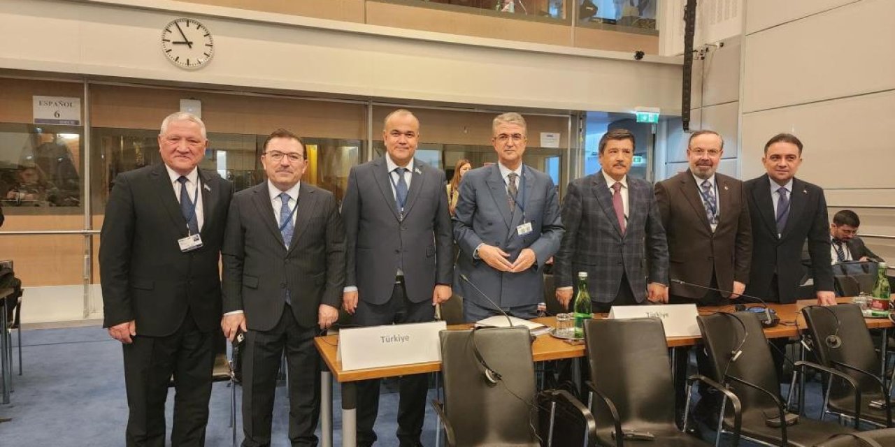 MHP’lı Kamil Aydın, AGİTPA kış genel kurulu için Viyana’da