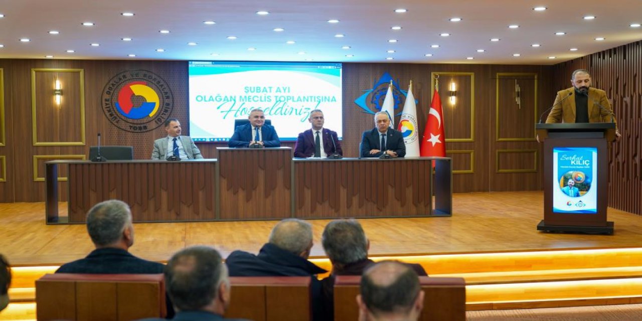 ETSO şubat ayı meclis toplantısı yapıldı