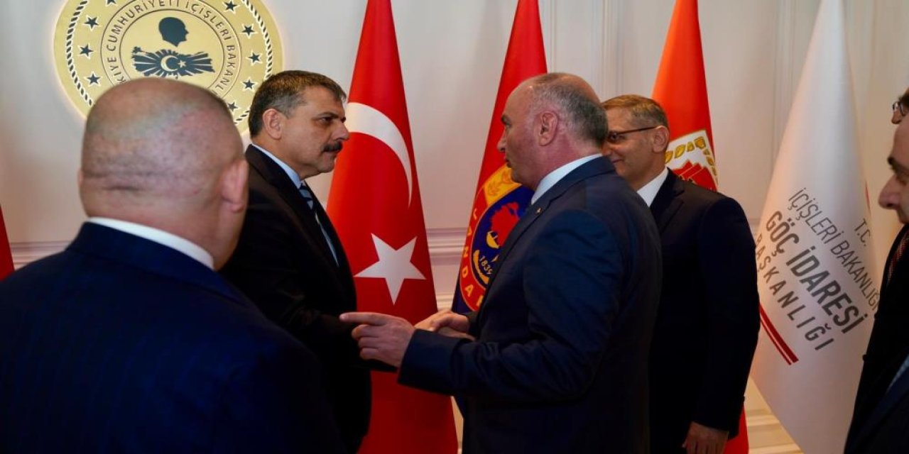 ETSO heyetinden İçişleri Bakanı Mustafa Çiftçi'ye ziyaret