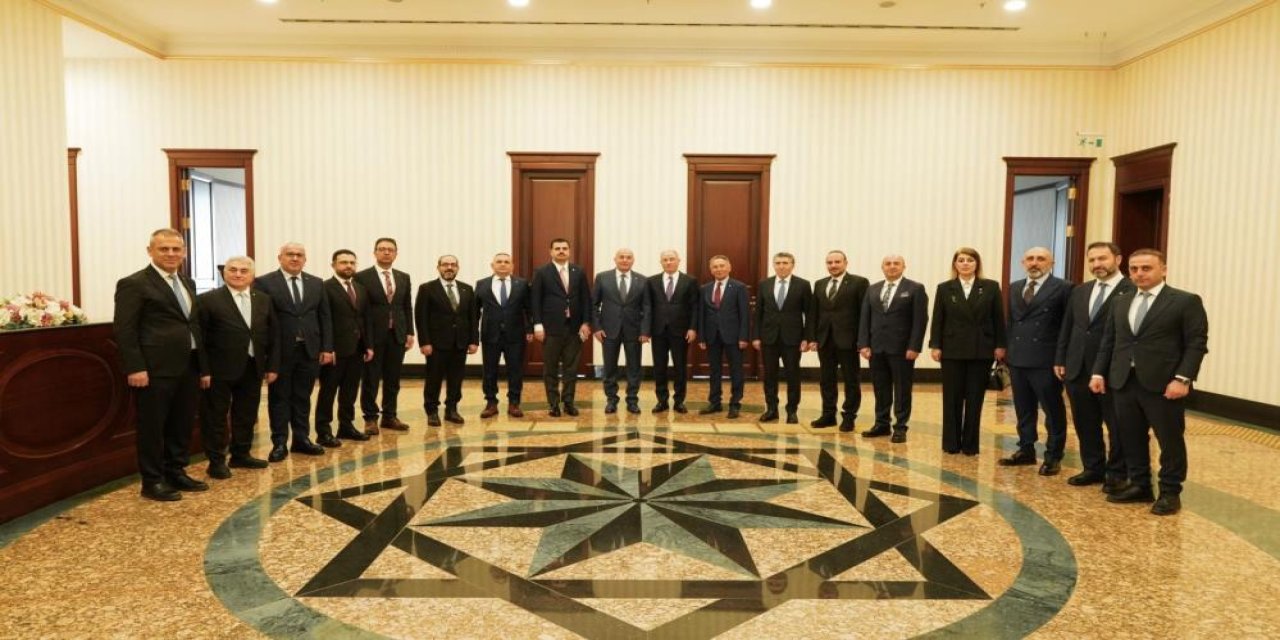 ETSO Heyeti Efkan Ala'yı ziyaret etti