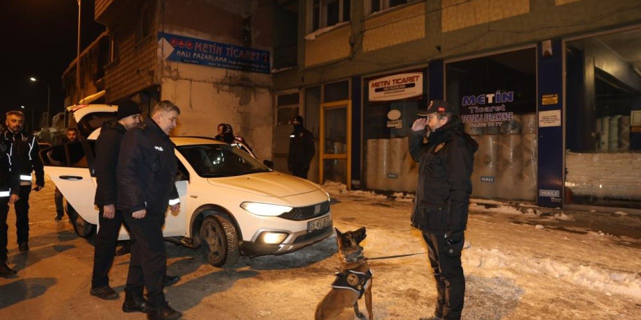 Polisten "Narko Alan" operasyonu