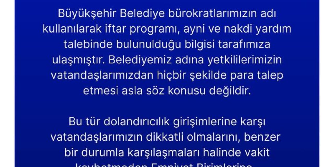 Dolandırıcılar yöntem değiştirdi