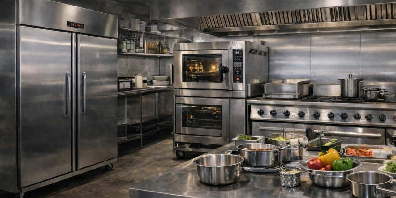 Kafe ve Restoranlar İçin Doğru Endüstriyel Mutfak Malzemeleri Seçimi