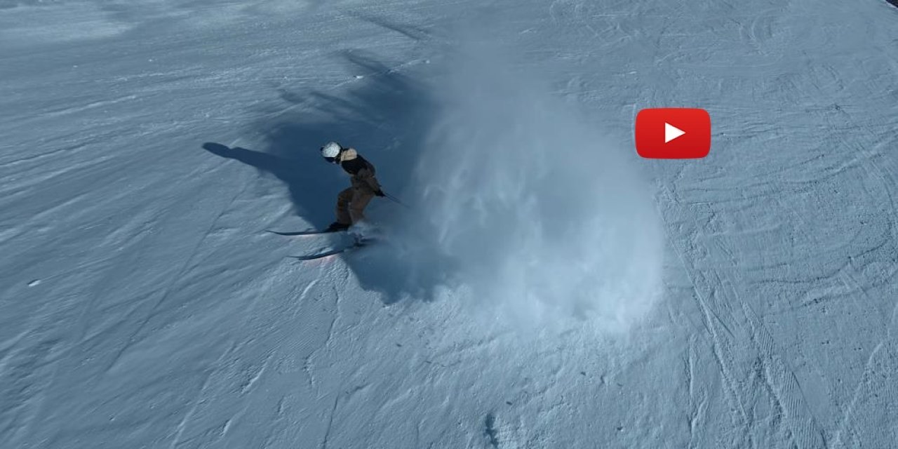 Türkiye'nin en dik pisti Ejder; kar, güç ve adrenalin deneyimi nefes kesti
