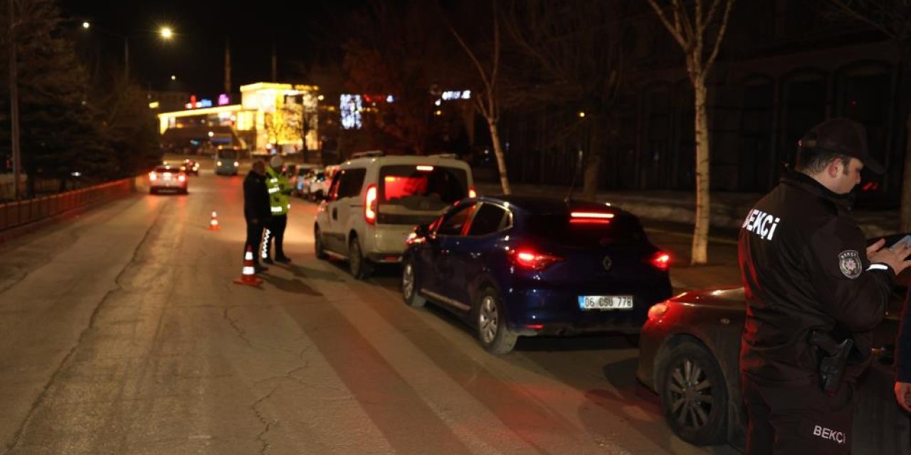 Erzurum polisi suç ve suçlulara nefes aldırmıyor