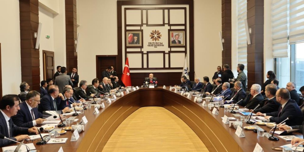 ÜNİDAP 8. dönem toplantısı Erzurum’da gerçekleştirildi