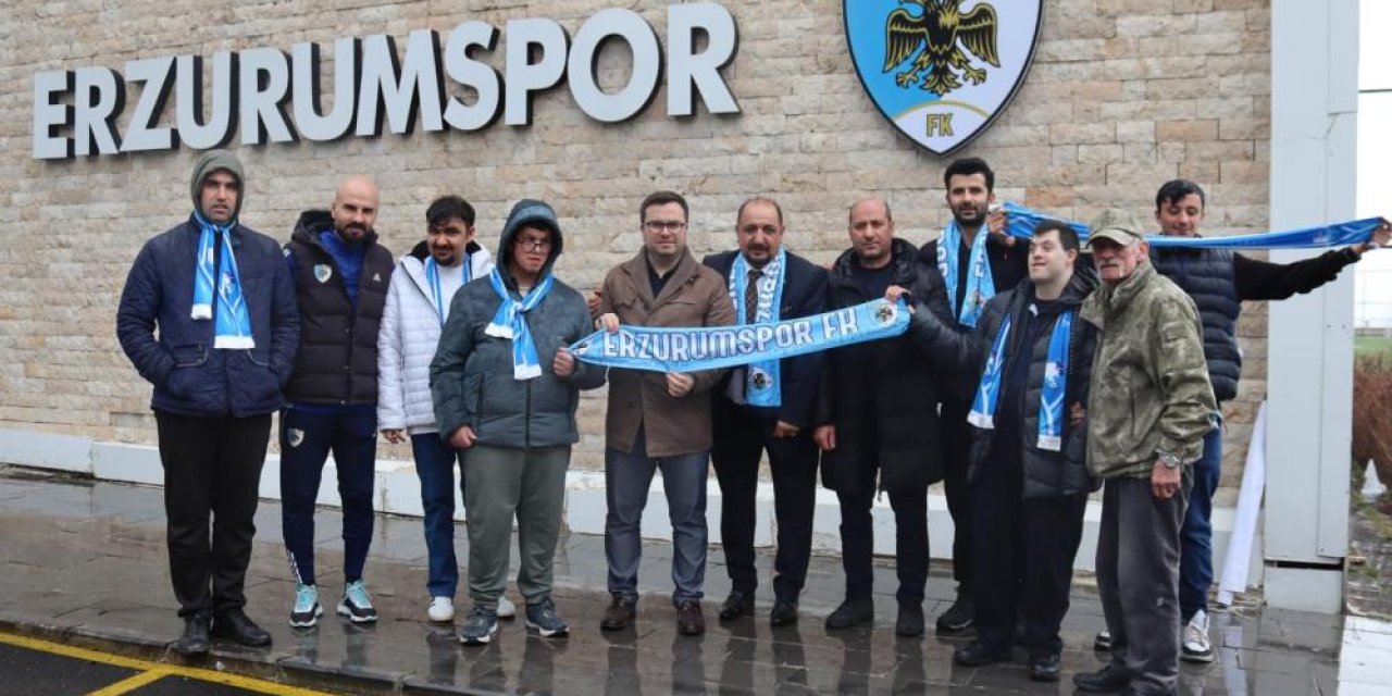 Erzurumspor’a anlamlı destek