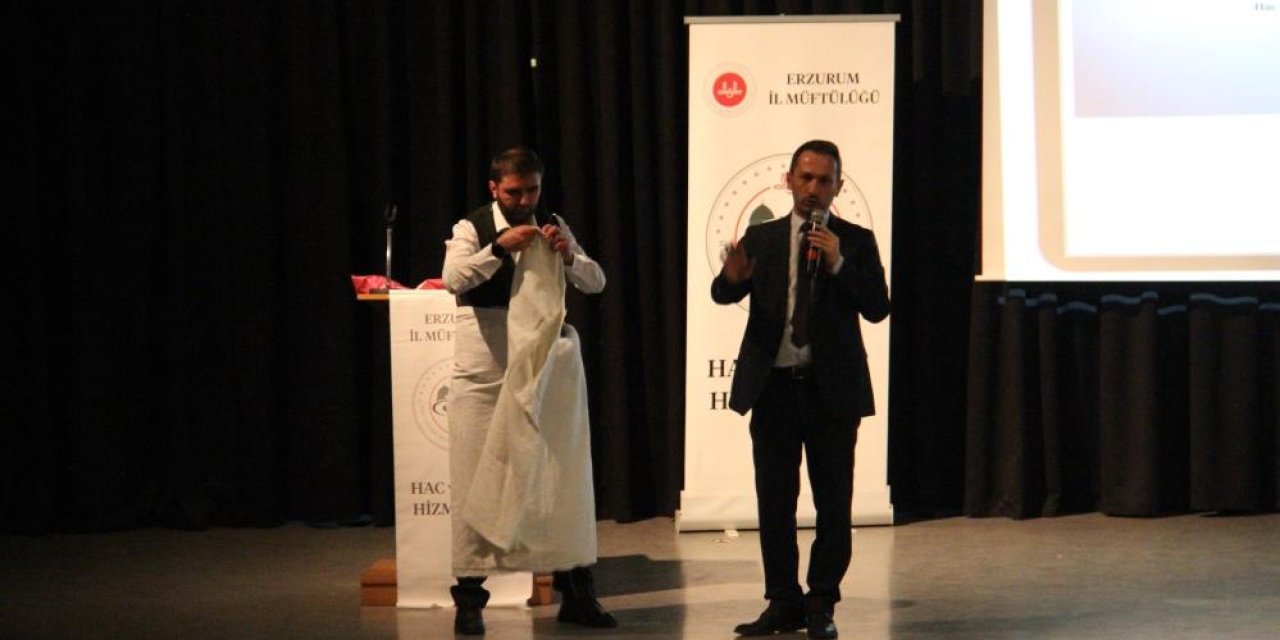 Hacı adaylarına bilgilendirme yapıldı