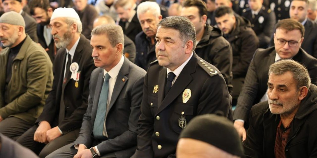 Şehitler polis haftasında dualarla anıldı
